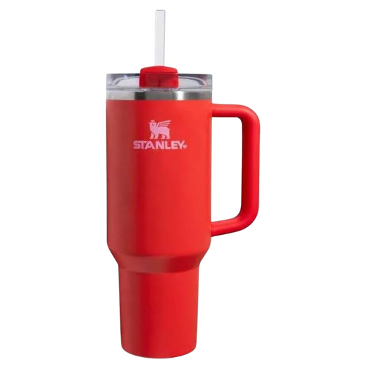 Stanley Red Quencher Flowstate 40 OZ Tumbler Cup