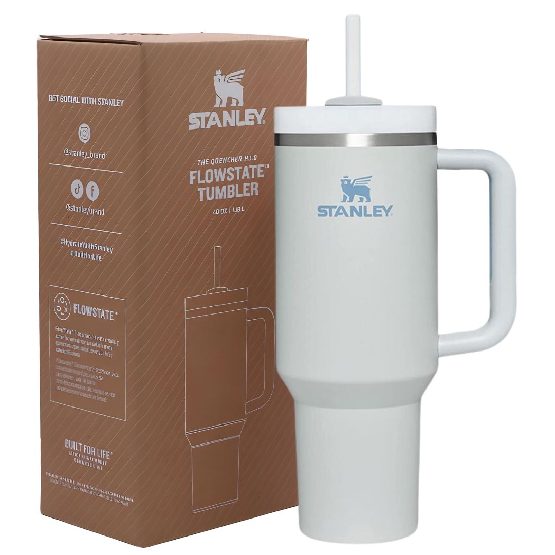 Stanley 40 oz Tumbler Cup With Handle and Straw