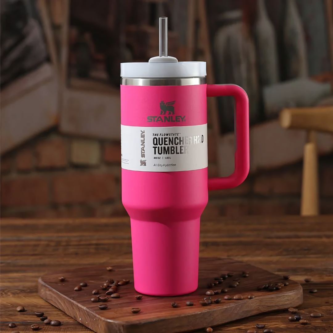 Hot Pink Stanley Tumbler Cup 40 oz
