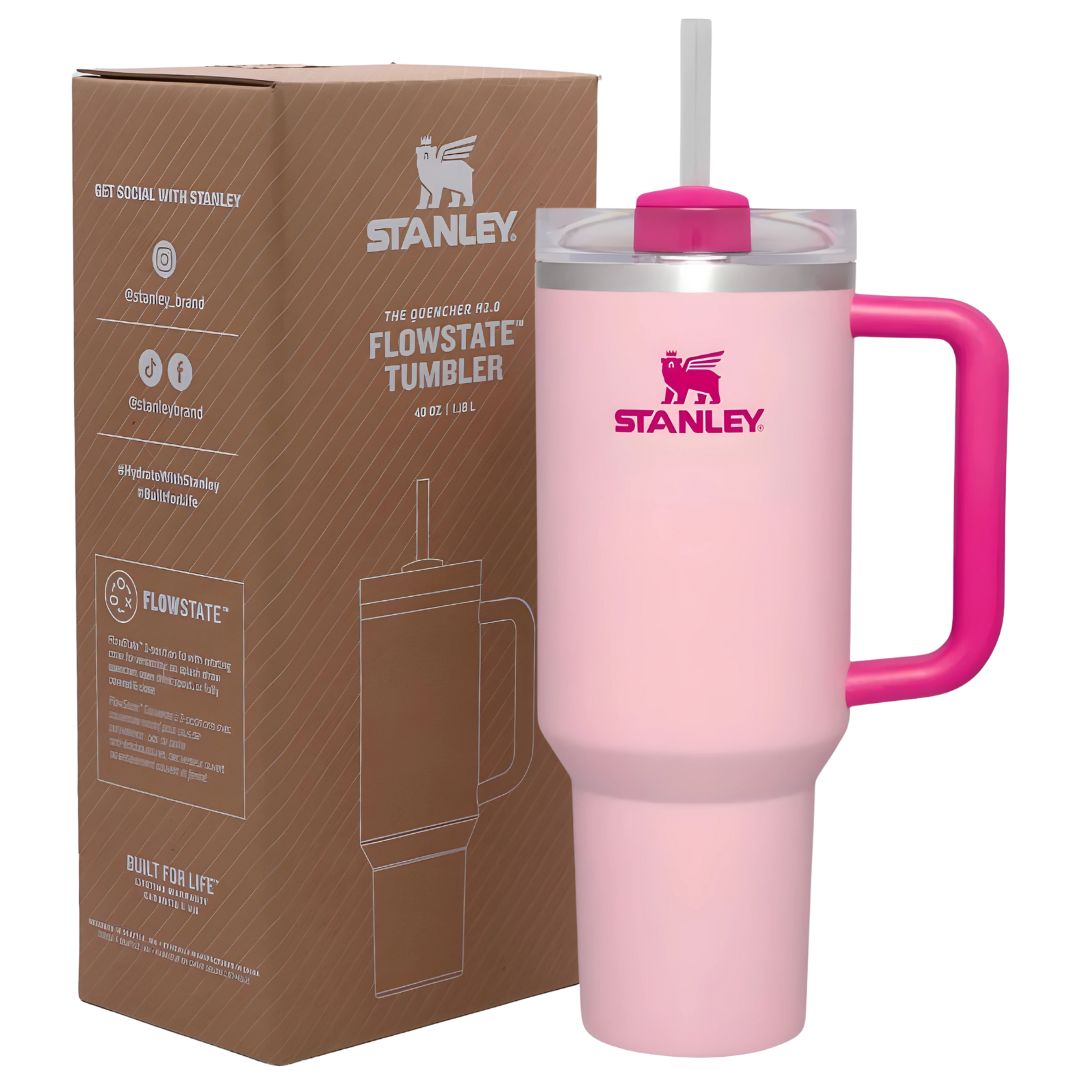 Stanley Tumbler 40oz/1.1L - With Handle & Straw