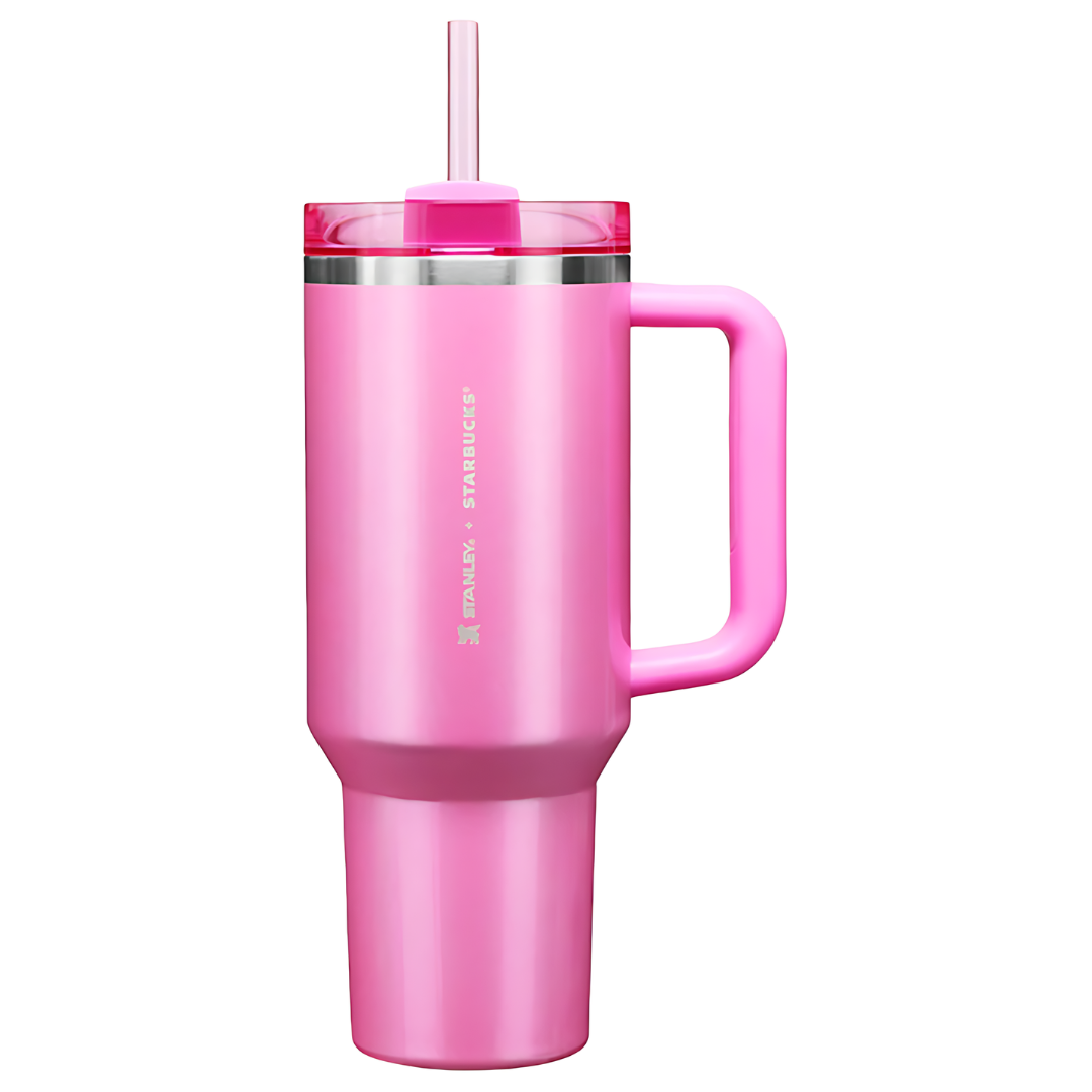 Stanley 40 OZ Tumbler - With Handle And Straw