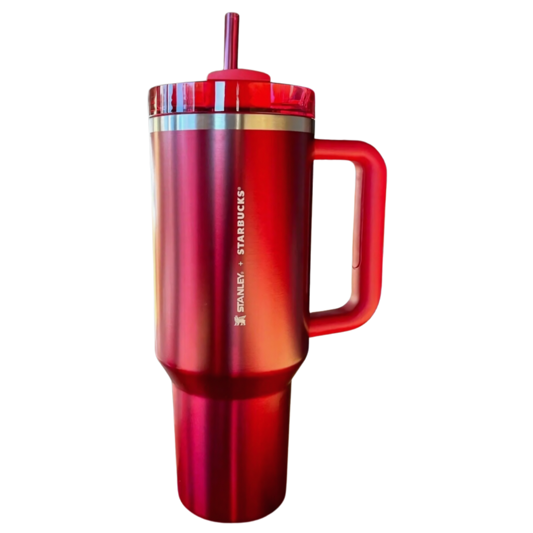 Stanley 40 OZ Tumbler - With Handle And Straw