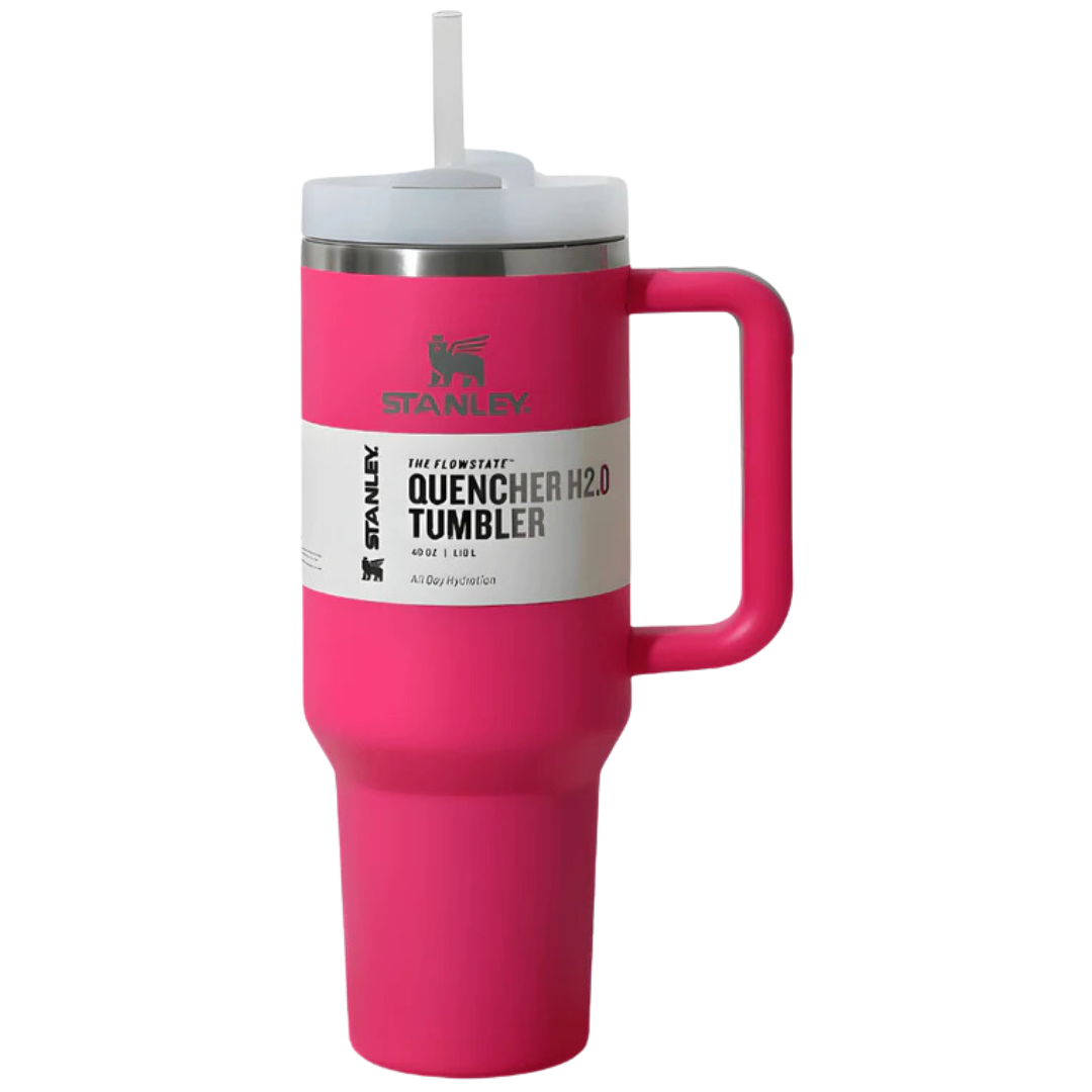 Stanley 40 OZ Tumbler - With Handle And Straw