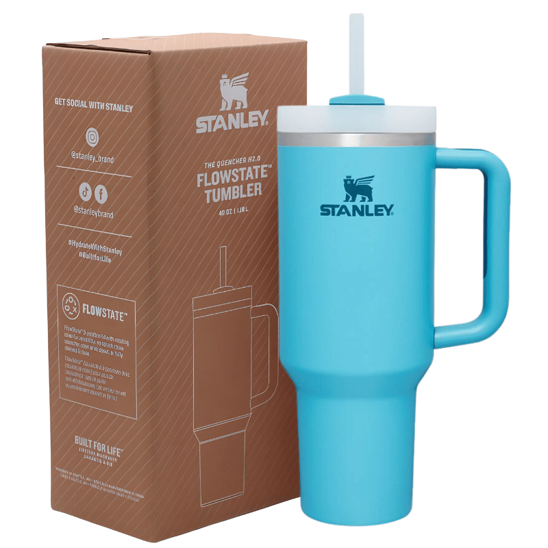 Stanley Tumbler 40oZ With Handle and Straw