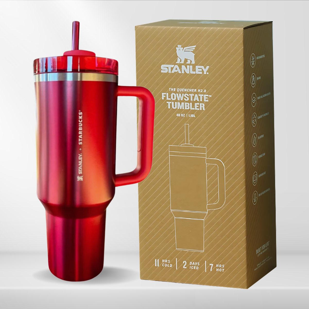 Stanley 40 OZ Tumbler - X Starbucks Yellow