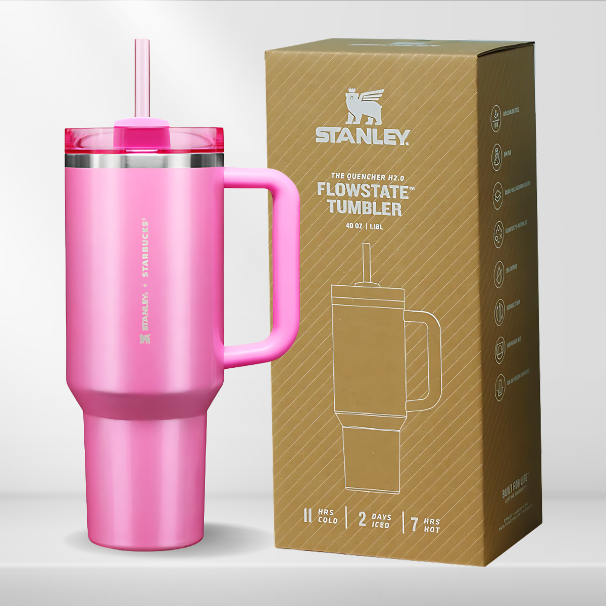 Stanley 40 OZ Tumbler - X Starbucks Yellow