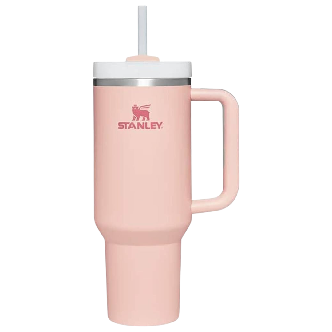 Stanley Tumbler with Handle Straw Lid Stainless Steel Vacuum Insulated Car Mug Thermal Iced Travel Cup
